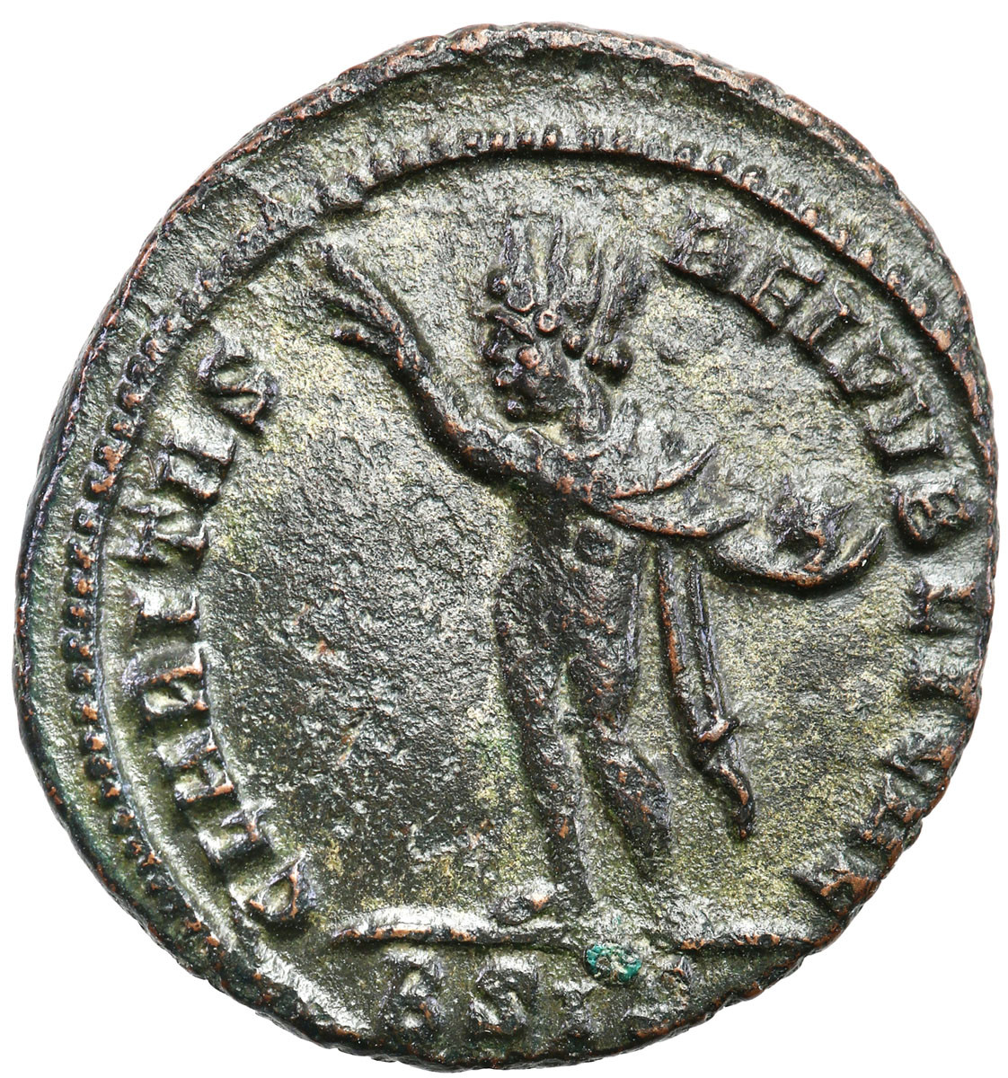 Cesarstwo Rzymskie, Follis Konstantyn II 337–340 n.e., Siscia NIENOTOWANY W RIC